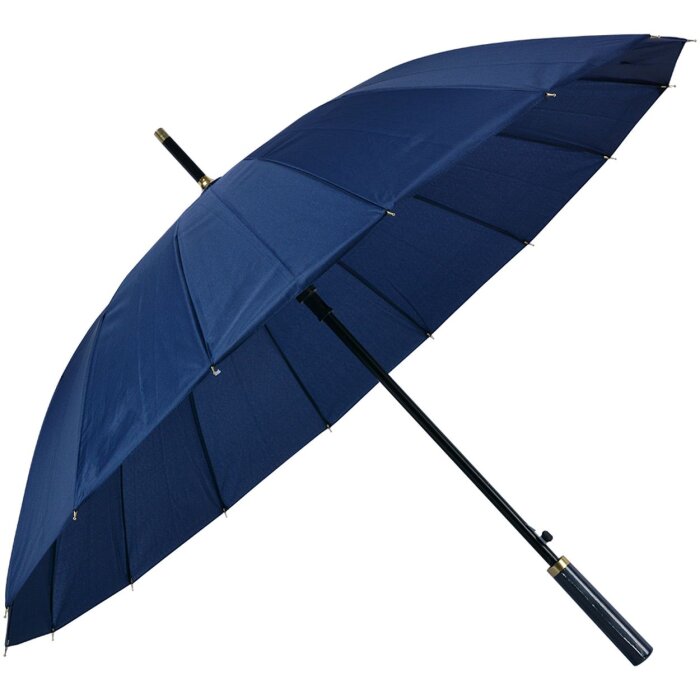 Clayre & Eef jzum0032bl Umbrella Adult Blue ø 100x80