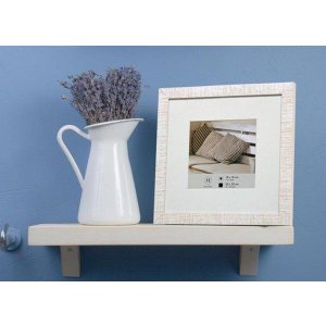 Driftwood wooden frame 30x30 cm white