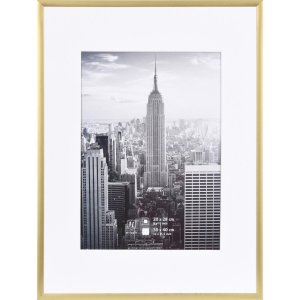 Manhattan alu frame 30x40 cm gold