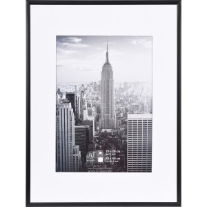 Manhattan alu frame 30x40 cm black