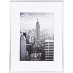 Manhattan aluminum frame 30x40 silver