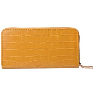 Clayre & Eef jzwa0129y wallet yellow 19x9 cm