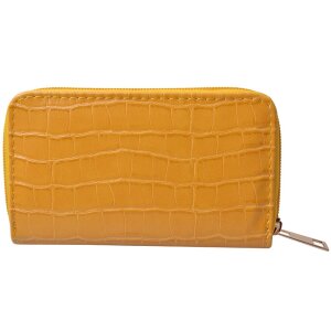 Clayre & Eef jzwa0130y wallet yellow 19x9 cm