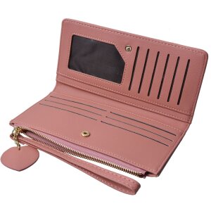 Clayre & Eef jzwa0133p wallet pink 19x11 cm