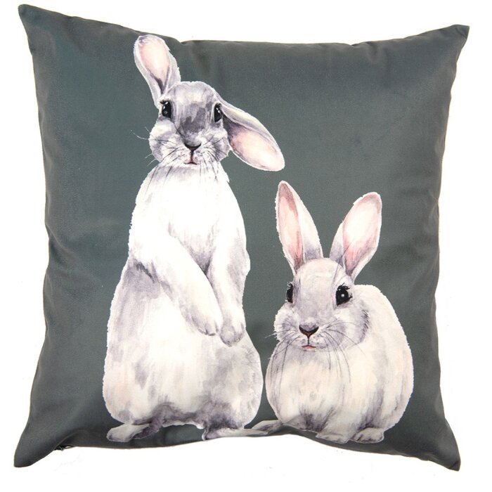 Clayre & Eef kt021.296 Cushion cover green 45x45 cm