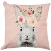 Clayre & Eef kt021.304 Pillowcase Pink 45x45 cm