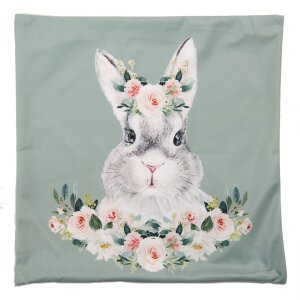 Clayre & Eef kt021.305 Cushion cover green 45x45 cm