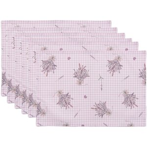 Clayre & Eef lag40 placemats (set of 6) 48x33 cm