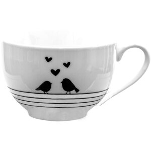 Clayre & Eef lbsks coffee cup with saucer white,...