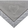 Clayre & Eef lyh01 Tablecloth Square Gray 100x100 cm