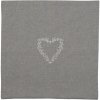 Clayre & Eef lyh21 pillowcase gray 40x40 cm