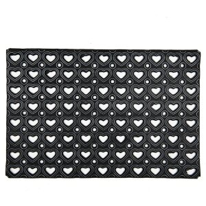 Clayre & Eef mc227 Door Mat Indoor Black 60x40x1 cm