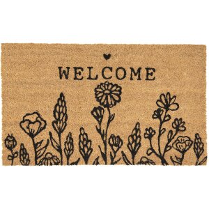 Clayre & Eef mc236 Door Mat Indoor Brown, Black...