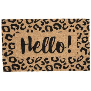 Clayre & Eef mc240 Door Mat Indoor Brown, Black...