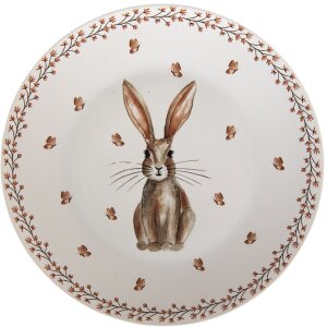 Clayre & Eef rebfp tableware dinner plate beige,...