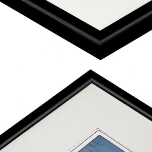 plastic frame Napoli 40x60 cm black