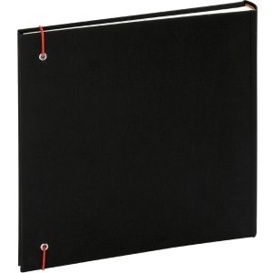 Photo album Linea 30x30 cm black