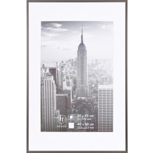 Manhattan alu frame 40x60 cm steel