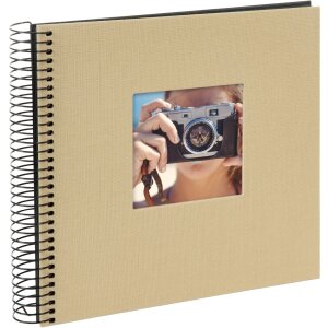 Goldbuch Spiral Album Bella Vista beige 20x20 cm 40 black...