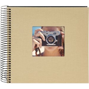 Goldbuch Spiral Album Bella Vista beige 20x20 cm 40 black sides