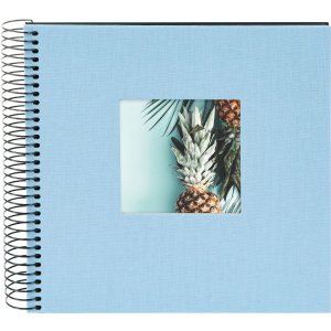 Goldbuch Spiral Album Bella Vista sky blue 20x20 cm 40 black sides