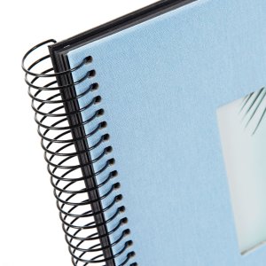 Goldbuch Spiral Album Bella Vista sky blue 20x20 cm 40 black sides