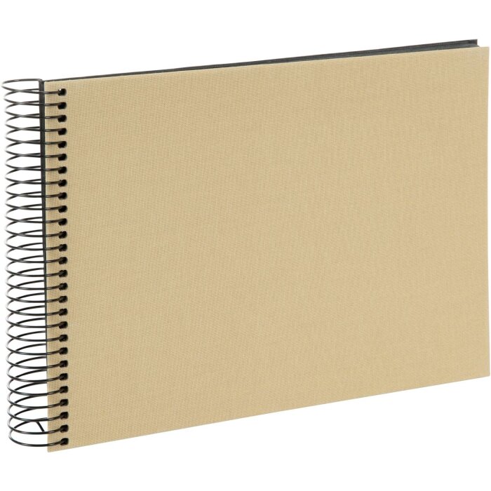 Goldbuch Spiral Album Bella Vista beige 24x17 cm 40 black sides