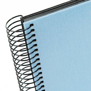 Goldbuch Spiral Album Bella Vista sky blue 24x17 cm 40 black sides