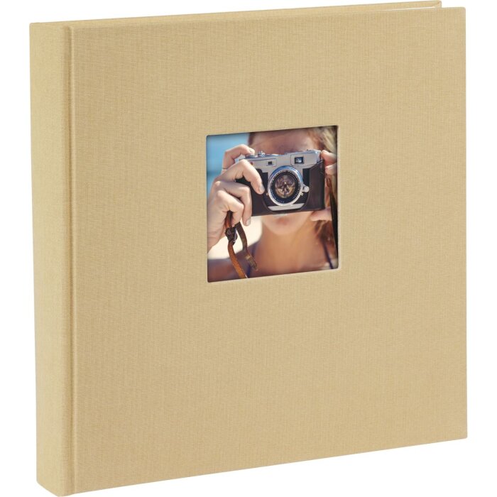 Goldbuch Photo Album Bella Vista beige 25x25 cm 60 white sides