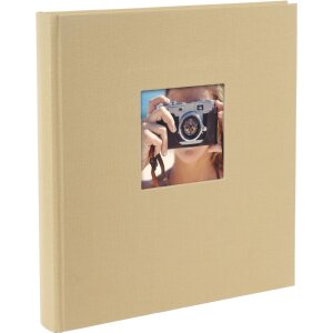 Goldbuch Photo Album Bella Vista beige 30x31 cm 60 black...