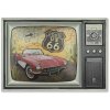 ZEP Wall Decoration TELE 48x34x4 cm TV Route 66