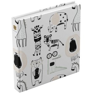 Henzo Jumbo Photo Album Drawing 30x30 cm 100 white sides