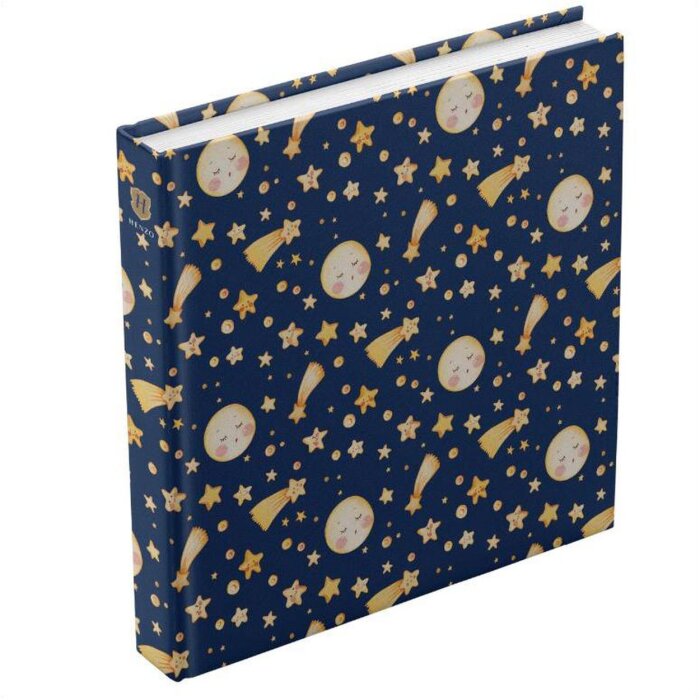 Henzo Jumbo Photo Album Sleeping Moon 30x30 cm 100 white sides