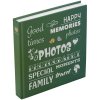 Henzo Jumbo Photo Album Wording 30x30 cm 100 white sides