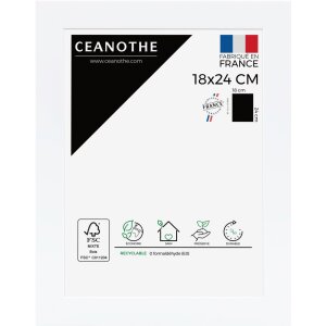 Ceanothe Photo Frame Eternel 24x30 cm white