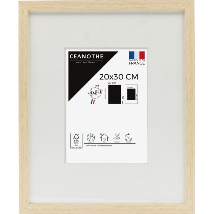 Ceanothe Wooden Frame Wild 50x70 cm nature