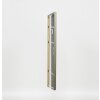 Effect solid wood frame profile 29 silver - special formats and glass types