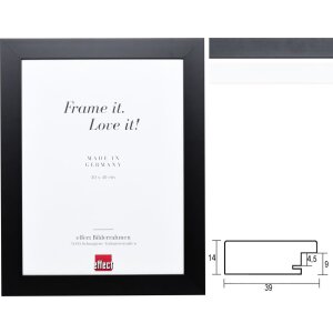 Effect solid wood frame Profile 30 - Special formats and...