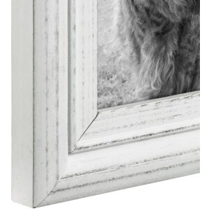 Hama Wooden Photo Portrait Frame Canuto White 10 x 15 cm