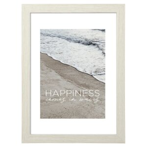 Hama MDF Wooden Frame Waves 15x20 cm birch