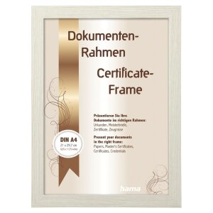 Hama MDF Wooden Frame Waves 21x29,7 cm birch