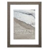 Hama MDF Wooden Frame Waves 15x20 cm taupe