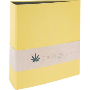 Goldbuch Folder DIN A4 hemp stationery SunLight 8 cm spine