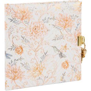 Goldbook diary Hybrid Heritage apricot 16,5x16,5 cm 96...