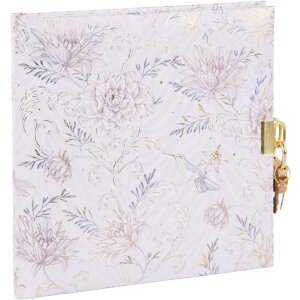 Goldbook diary Hybrid Heritage lilac 16,5x16,5 cm 96...