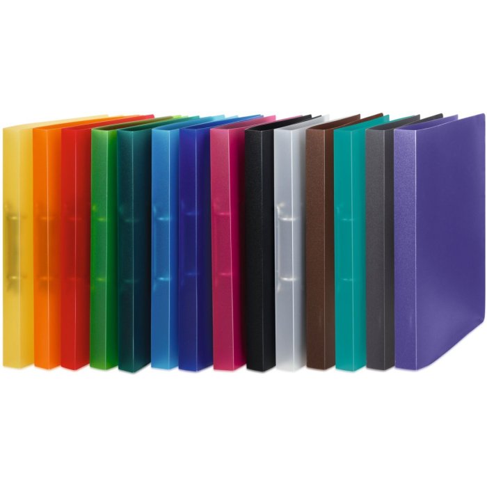 HERMA ring binder DIN A4 translucent polypropylene