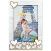 ZEP Wooden photo frame Lavinia 20x30 cm with hearts