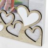 ZEP Wooden photo frame Lavinia 20x30 cm with hearts