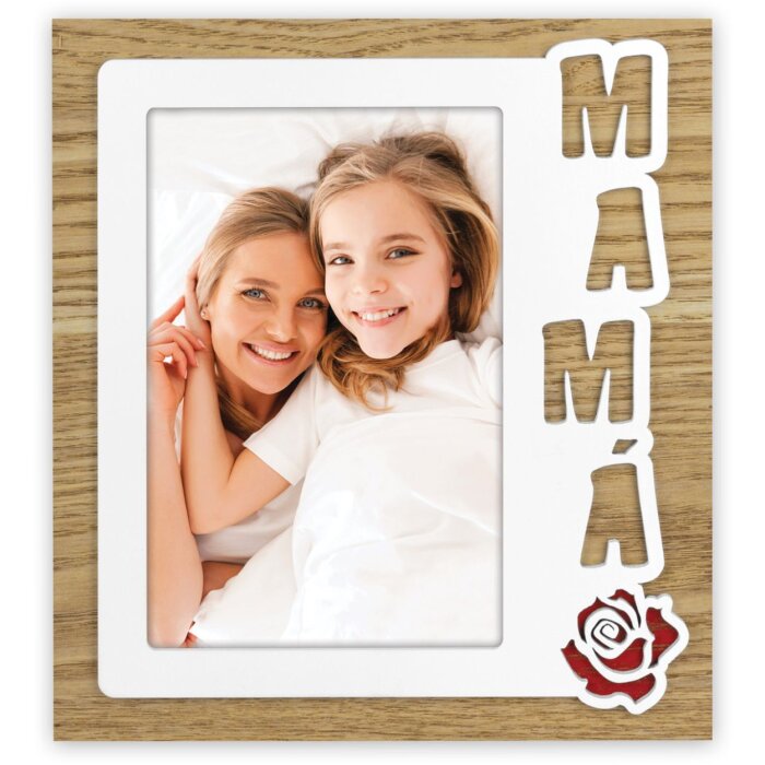 ZEP Wooden Portrait Frame Miriam 10x15 cm Mom Spanish