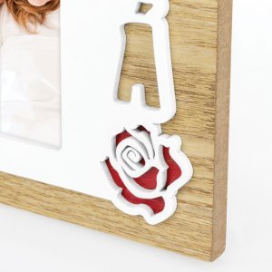 ZEP Wooden Portrait Frame Miriam 10x15 cm Mom Spanish